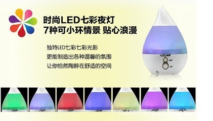 科城迷你USB车载七彩夜灯香熏机 自驾出行，心境随行的氛围好物