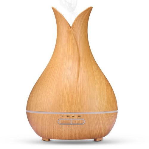 跨境爆款 Wood Grain Leaf Aroma Humidifier 厂家批发与 OEM 定制全解析